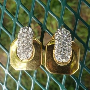 GORGEOUS vintage KJL clip on earrings